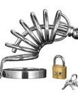 Asylum Locking Chastity Cage