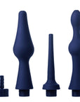 Universal 3 Piece Silicone Enema Attachment Set