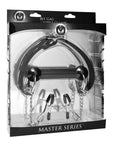 Equine Silicone Bit Gag With Nipple Clamps