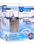 Premium Enema Bucket Kit with Silicone Hose