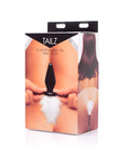 Fluffer Bunny Tail Glass Anal Plug