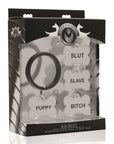 Recruit Aluminum Cock Ring with 4 Dog Tags