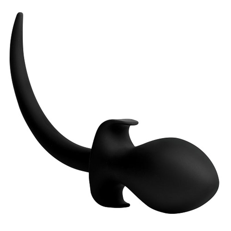 Woof XL Silicone Puppy Tail butt plug