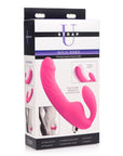 Royal Rider Vibrating Silicone Strapless Strap On Dildo