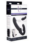 Evoke Super Charged Vibrating Strapless Silicone Dildo