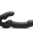 Evoke Super Charged Vibrating Strapless Silicone Dildo