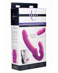 Evoke Super Charged Vibrating Strapless Silicone Dildo