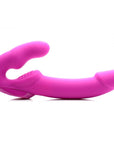 Evoke Super Charged Vibrating Strapless Silicone Dildo