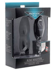 Rim Master Rechargeable Vibrating Rimming Plug with Remote Control