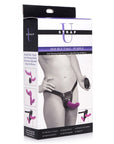 Double Take 10X Double Penetration Vibrating Strap-on Harness