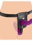 Double Take 10X Double Penetration Vibrating Strap-on Harness