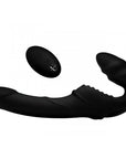 Pro Rider 9X Vibrating Silicone Strapless Strap-On with Remote Control