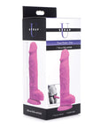 Power Pecker 7 Inch Silicone Dildo with Balls