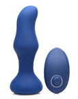 7X Slim Curved Thumping Silicone Anal Plug