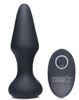 7X Slim Thumping Silicone Anal Plug