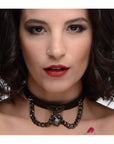 Gothic Heart Chain Choker