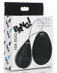 Bang 10X Vibrating Silicone Egg with Remote Control