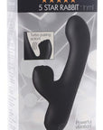 Shegasm 5 Star 13X Silicone Pulsing & Vibrating Rabbit