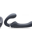 Mighty Rider 10X Vibrating Silicone Strapless Strap-On