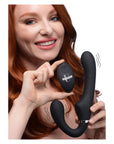 Mighty Rider 10X Vibrating Silicone Strapless Strap-On