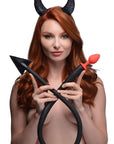 Devil Tail Anal Plug and Horns Set