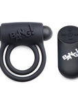 Bang Silicone Cock Ring & Bullet With Remote Control