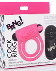 Bang Silicone Cock Ring & Bullet With Remote Control