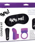 Bang Couples Love Ring, Finger Vibe, Bullet, & Blindfold Kit