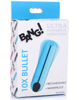 10X Rechargeable Vibrating Metallic Bullet