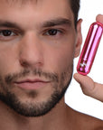 10X Rechargeable Vibrating Metallic Bullet