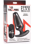Power Plug 7X Hollow Anal Plug with Remote Control