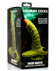 Creature Cocks Swamp Monster Green Scaly Dildo