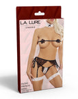 La Lure Filthy French Maid Lace Three-Piece Set
