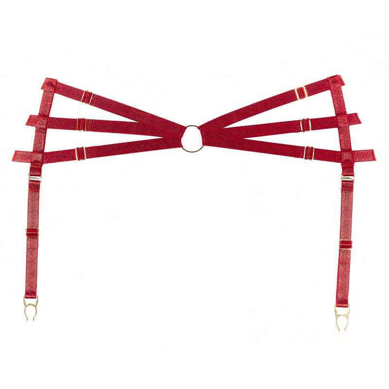 Adore Femme Fatale Waist Harness with Detachable Garters