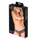 Noir Faux Leather Shorts