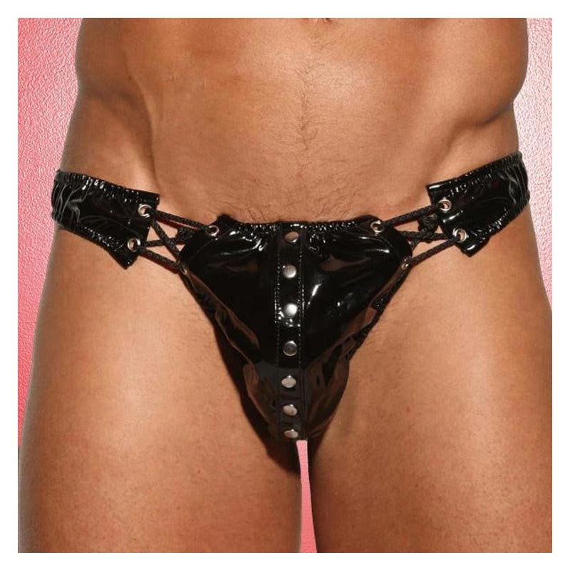 Mens Vinyl Freak Thong
