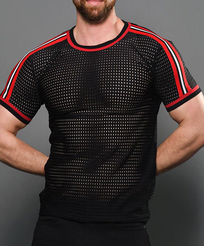 Andrew Christian Competition Mesh Tee