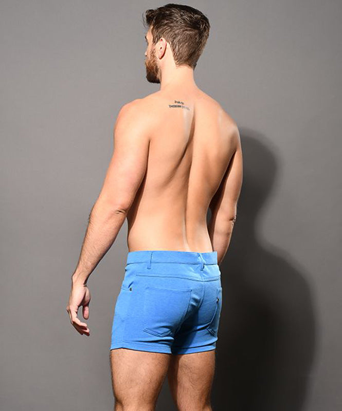 Andrew Christian Skinny Stretch Jean Shorts