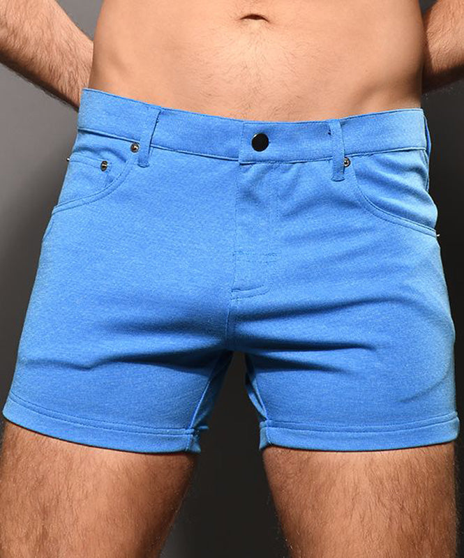 Andrew Christian Skinny Stretch Jean Shorts