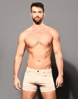 Andrew Christian Skinny Stretch Jean Shorts