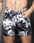 Andrew Christian Tie Dye Training Shorts