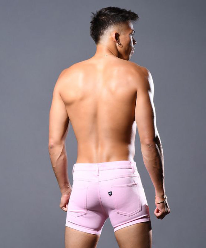 Andrew Christian Skinny Stretch Jean Shorts