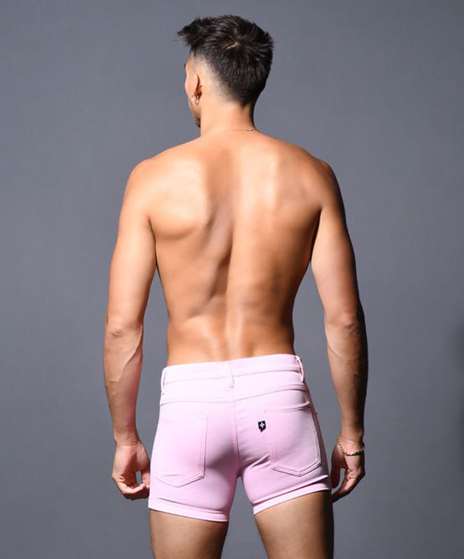 Andrew Christian Skinny Stretch Jean Shorts