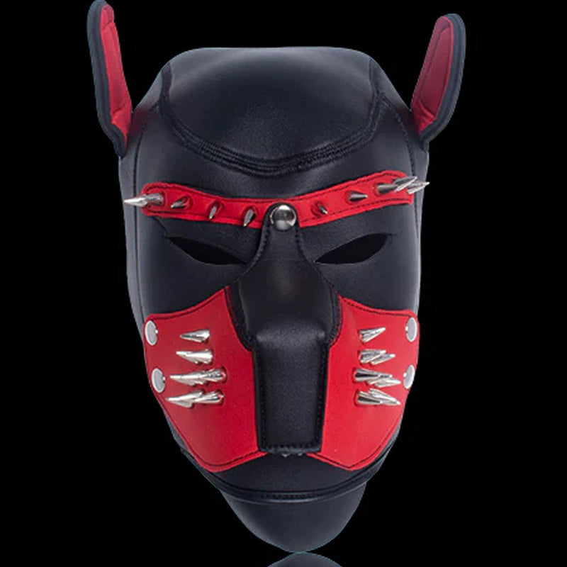 Andrew Christian Trophy Boy Studded Puppy Play Hood