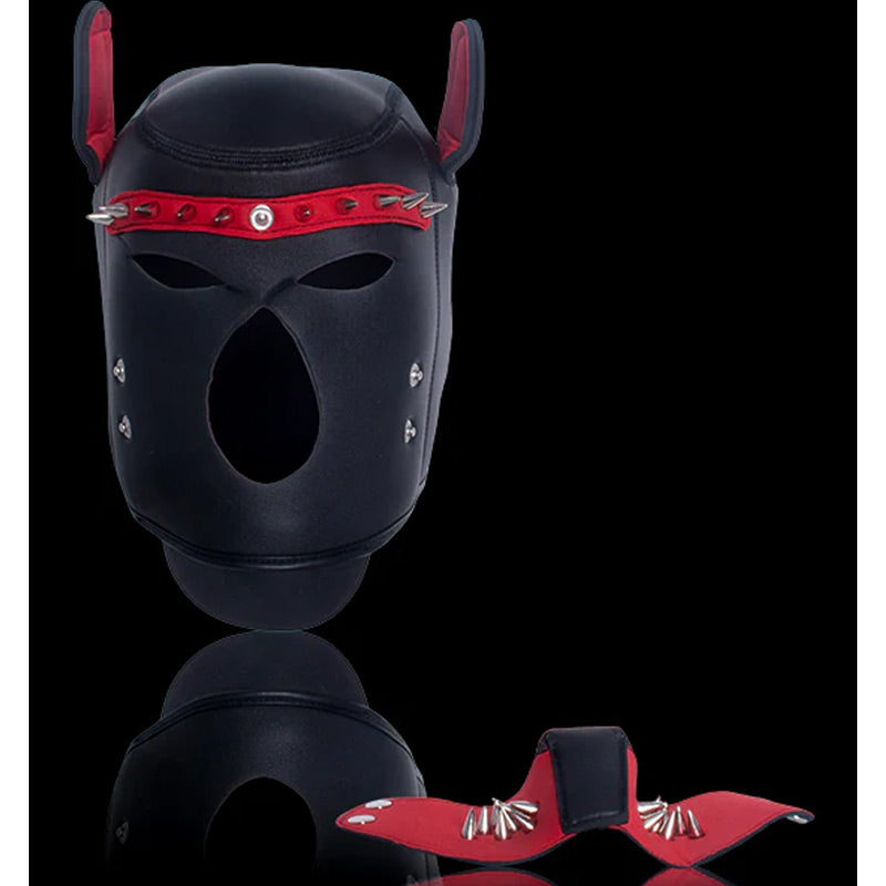 Andrew Christian Trophy Boy Studded Puppy Play Hood