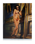 Baci Lingerie Fishnet G-String With Corset Back