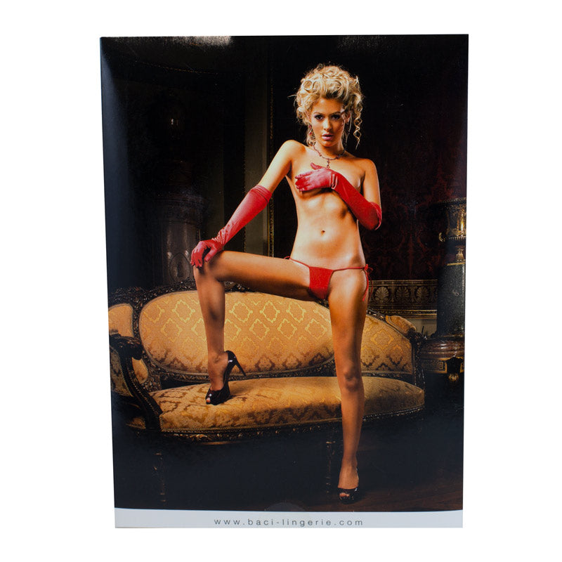 Baci Lingerie Side-Tie V-String Panty