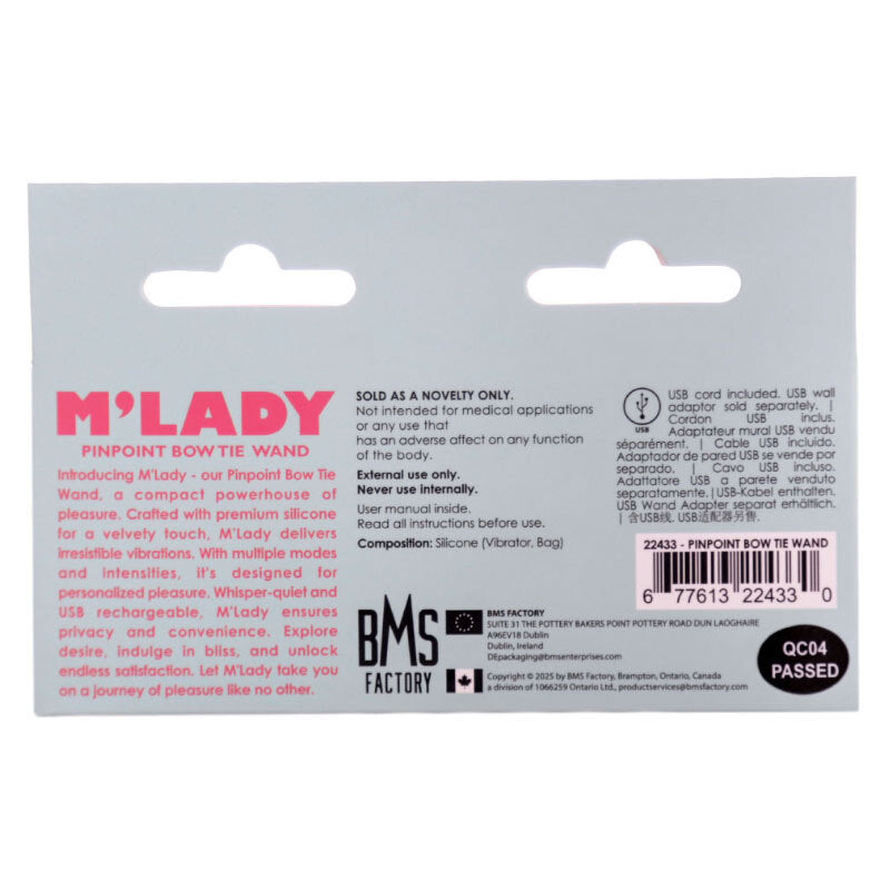 M&#39;Lady Pinpoint Bow Tie Wand