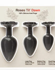 Roses Til`Dawn Silicone Anal Plug Set