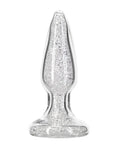 Fancy Luxurious Glass Anal Plug